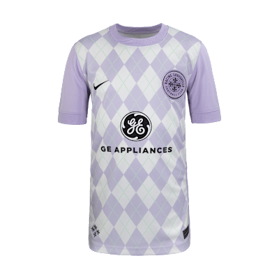 Racing Louisville FC 2025 Stadium Home Big Kids' Nike Dri
